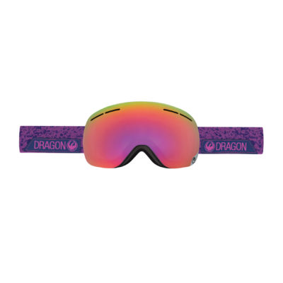 Women's Dragon Goggles - Dragon X1s Goggle. Stone Violet - Purpe Ionized